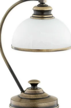 Sklep Kaja Elegancka lampa stołowa z kloszem O3188 L1 PAT z serii PELION | Kaja