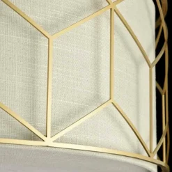 Sklep Kaja Elegancka lampa sufitowa glamour H223-PL-05-G MESSINA | Kaja