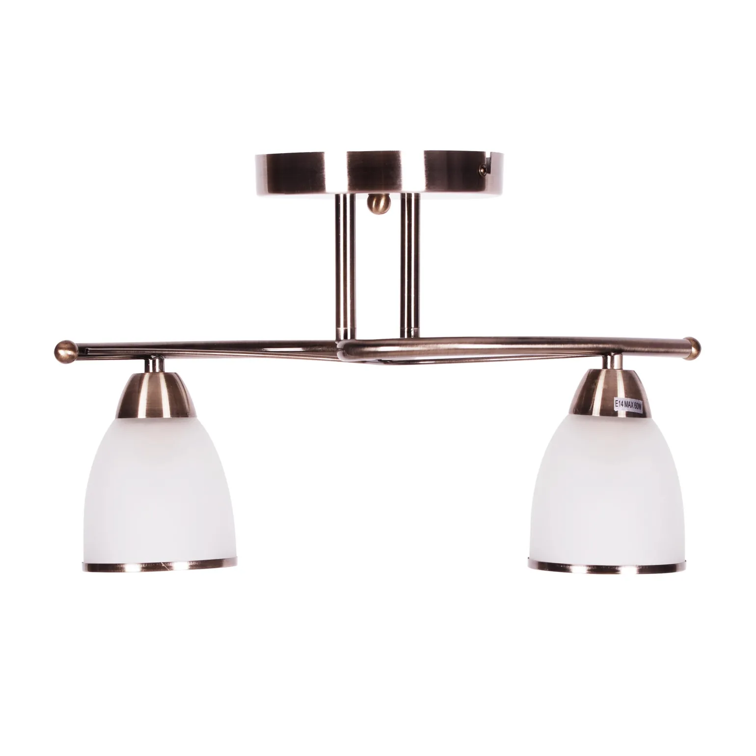 Sklep Kaja Elegancka lampa sufitowa K-JSL-8090/2 AB SAMIRA | Kaja Oświetlenie