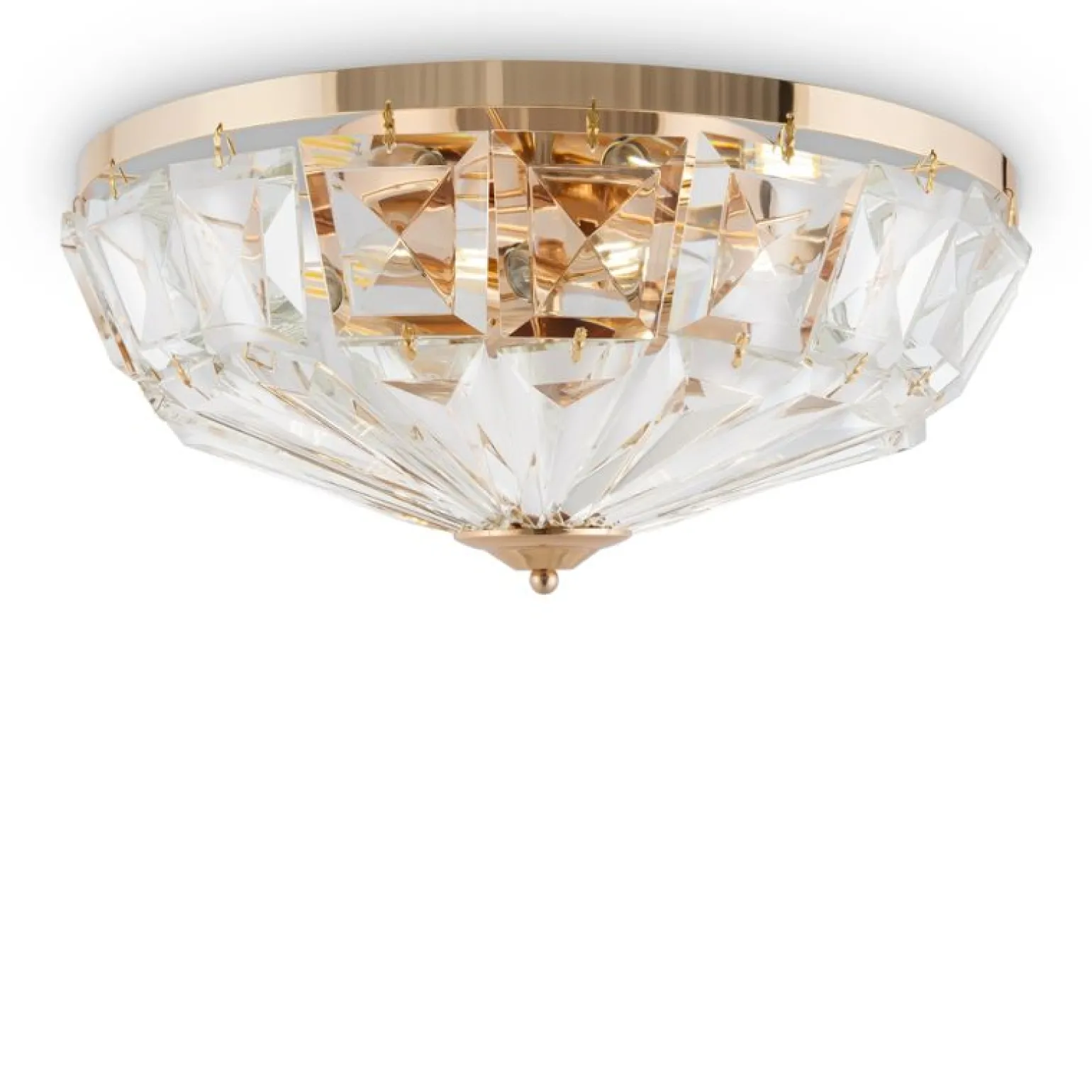 Sklep Kaja Elegancka lampa sufitowa glamour ⌀48,5cm MOD094CL-06G z serii FACET