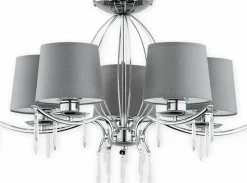 Sklep Kaja Elegancka lampa sufitowa z abażurami O2485 W5 CH AGILA | Kaja