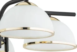 Sklep Kaja Elegancka lampa sufitowa do salonu O2925 W5 CZA ZL LAVA | Kaja
