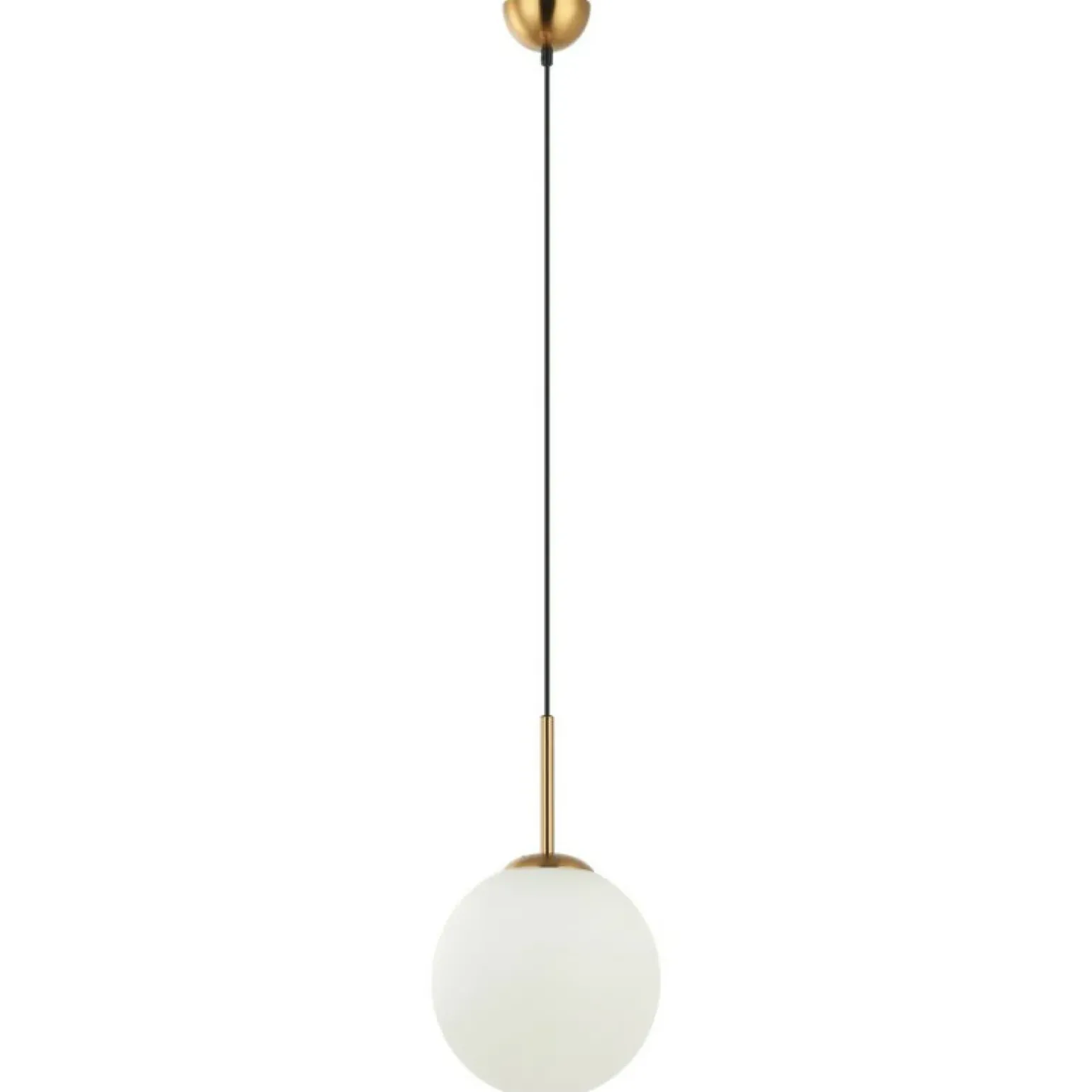 Best Sale Elegancka lampa wisząca do sypialni ⌀25cm PND-5578-1M-BRO - DEORE Żyrandole Nowoczesne