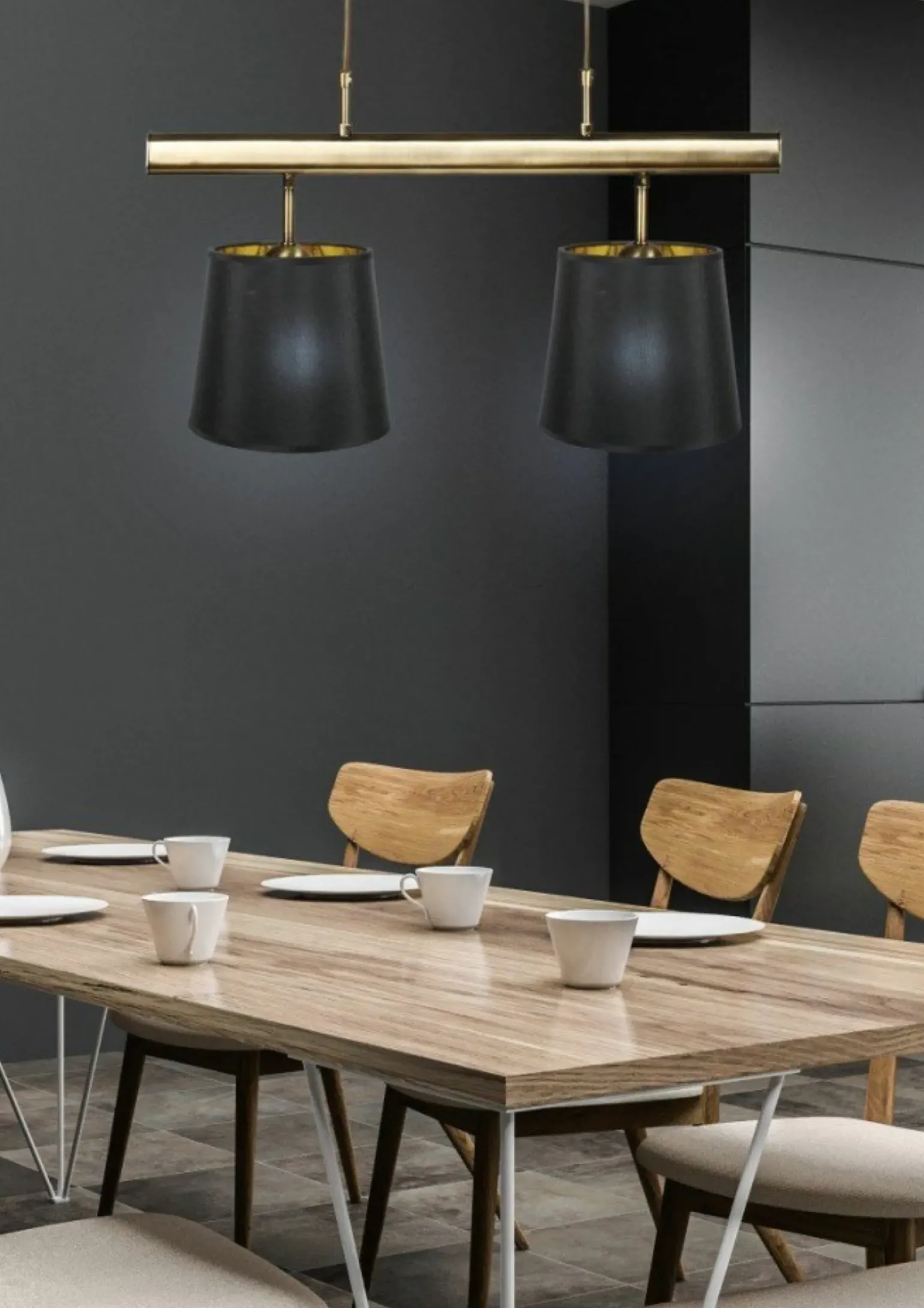 Sklep Kaja Elegancka lampa wisząca nad stół 32-53558 MILONGA | Kaja Oświetlenie