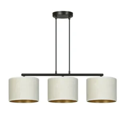 Store Elegancka lampa wisząca nad stół w jadalni 1052/3 HILDE | Kaja Żyrandole Nowoczesne