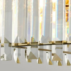 Sklep Kaja Elegancka lampa wisząca, polerowany nikiel ARIES-4P-L z serii ARIES