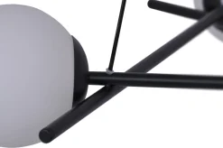 Discount Elegancka lampa wisząca z białymi kloszami K-4966 | Kaja Oświetlenie Żyrandole Nowoczesne