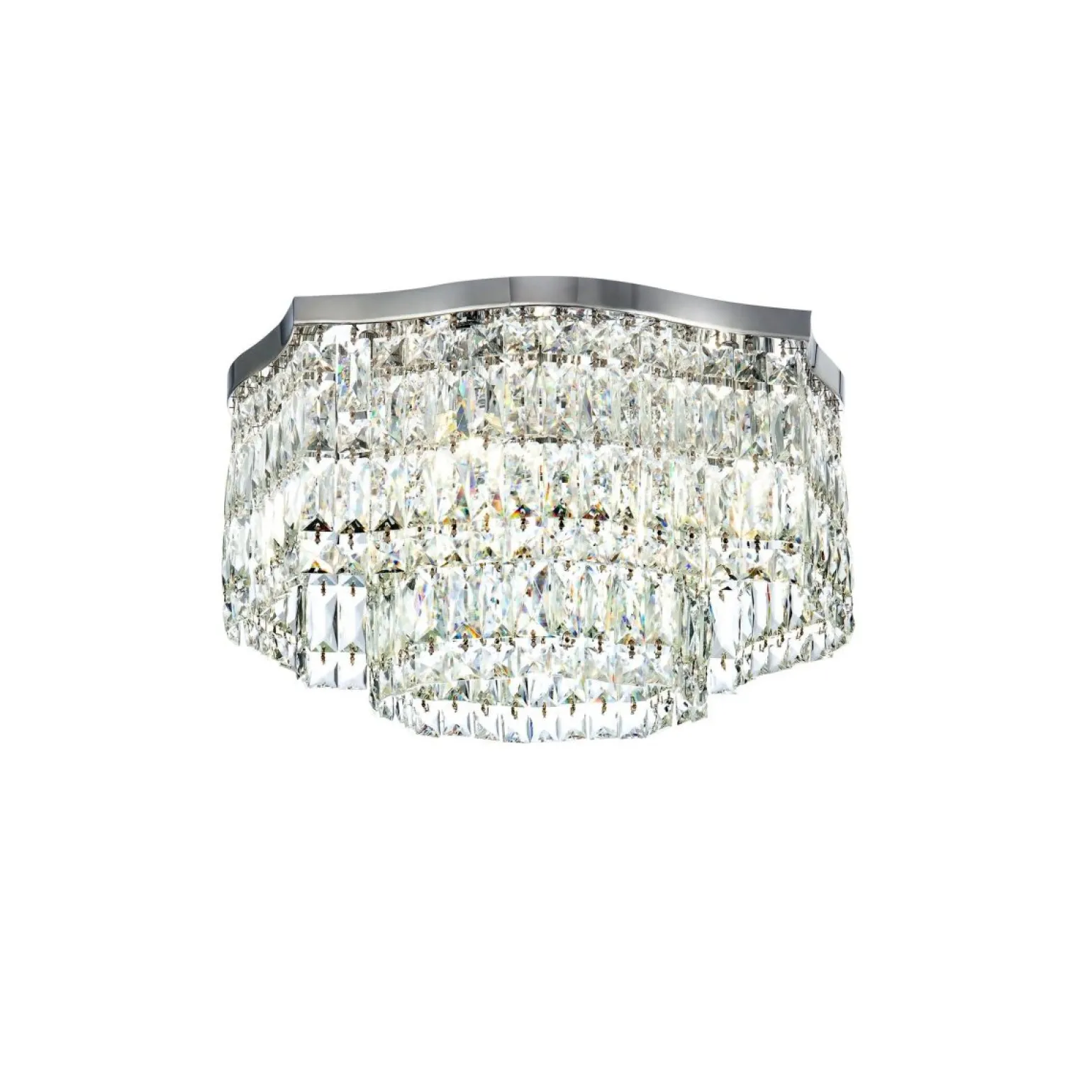 Sklep Kaja Elegancka lampa z kryształami DIA005CL-06CH DUNE | Kaja Oświetlenie