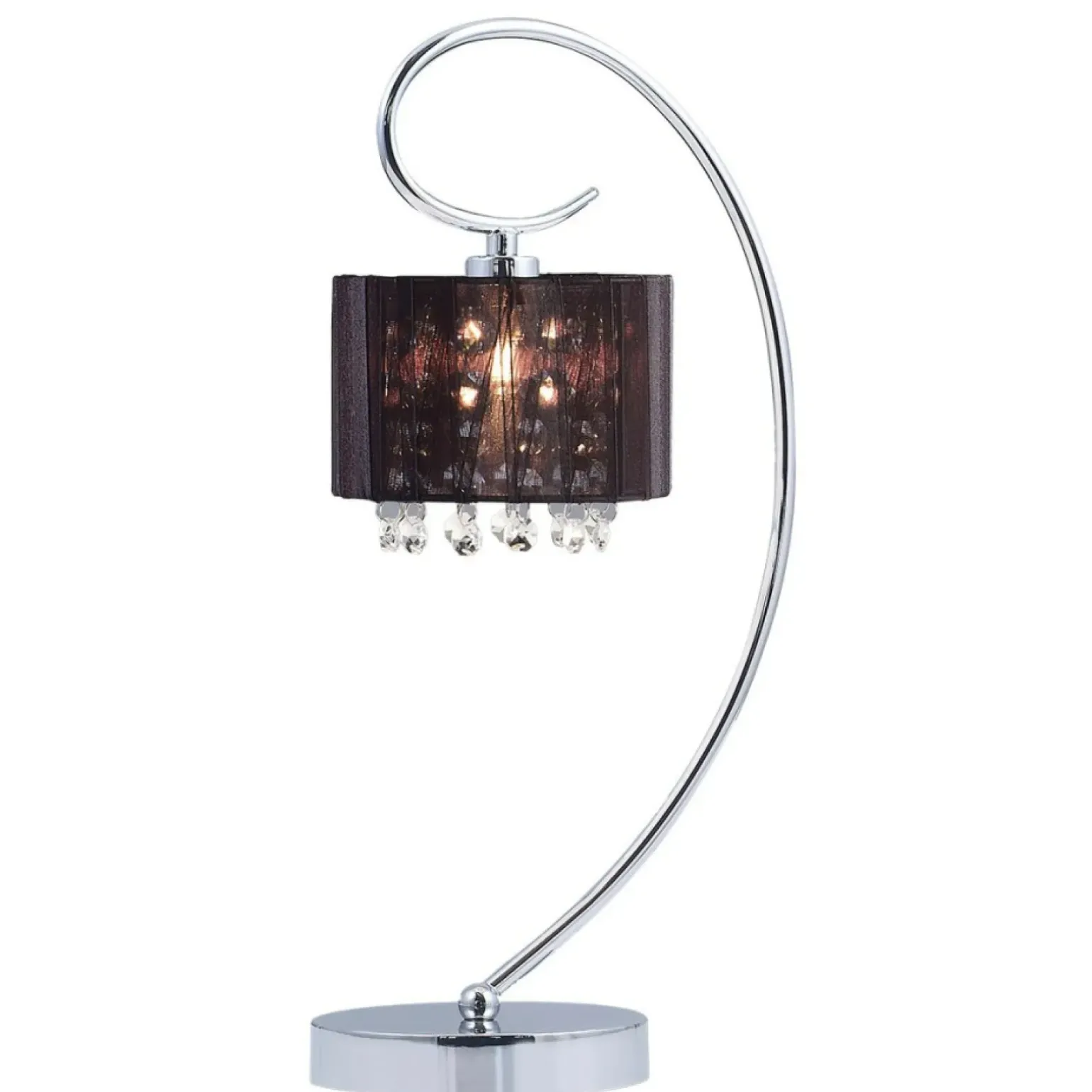 Sklep Kaja Elegancka lampka stołowa dark glamour MTM1583/1 SPAN | Kaja