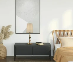 Sklep Kaja Elegancka lampka stołowa do salonu TB-84678A-AB MOREN | Kaja