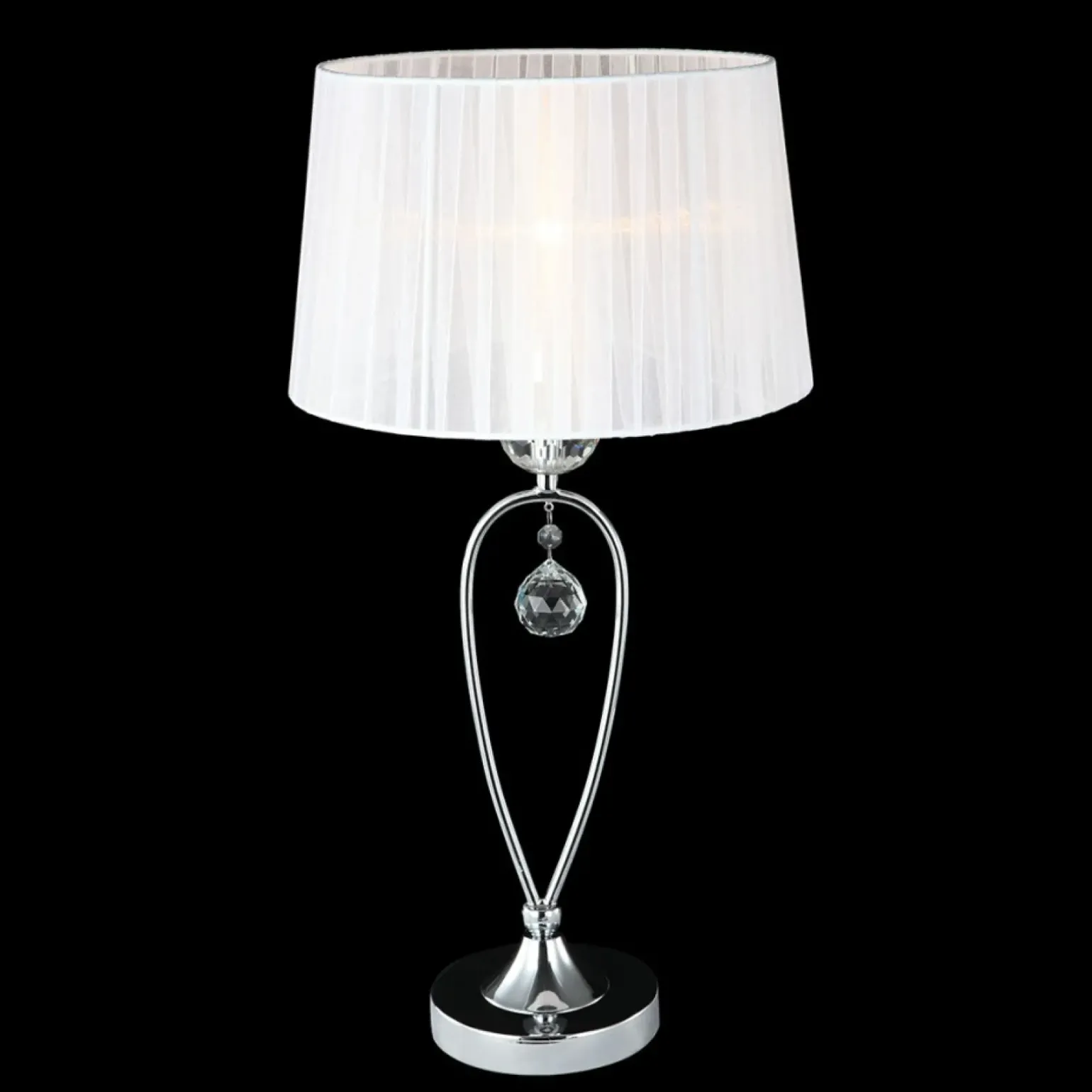 Sklep Kaja Elegancka lampka stołowa z abażurem MTM1637-1W VIVIEN | Kaja