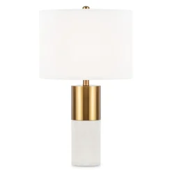 Sklep Kaja Elegancka lampka stołowa z białym abażurem Z030TL-01BS z serii BIANCO