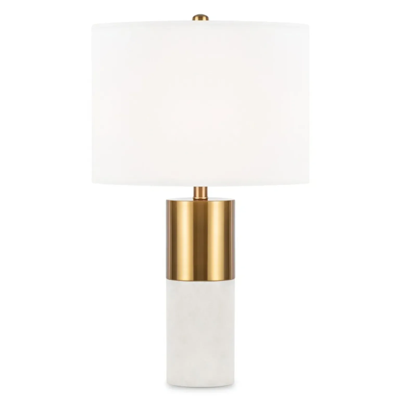 Sklep Kaja Elegancka lampka stołowa z białym abażurem Z030TL-01BS z serii BIANCO