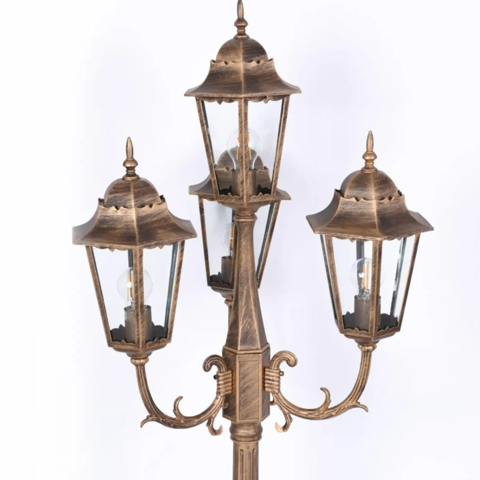 Sklep Kaja Elegancka latarnia K-7006A2/4 CZARNY/ZŁOTY LOZANA | Kaja Oświetlenie