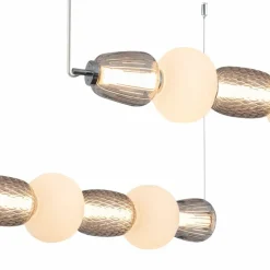 Store Elegancka, ledowa lampa wisząca nad stół ML0366 CARO | Kaja Żyrandole Nowoczesne