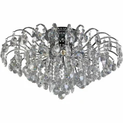 Sklep Kaja Elegancka plafoniera z kryształkami MD30196/6 FIRENZA | Kaja
