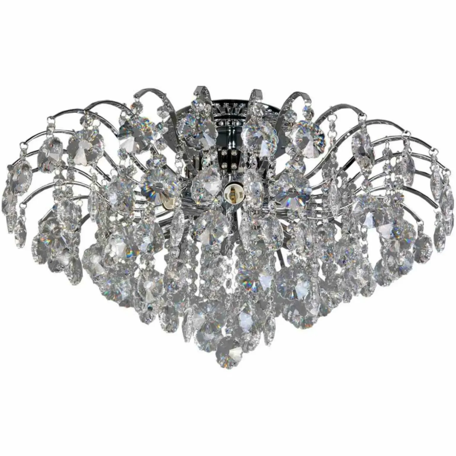 Sklep Kaja Elegancka plafoniera z kryształkami MD30196/6 FIRENZA | Kaja