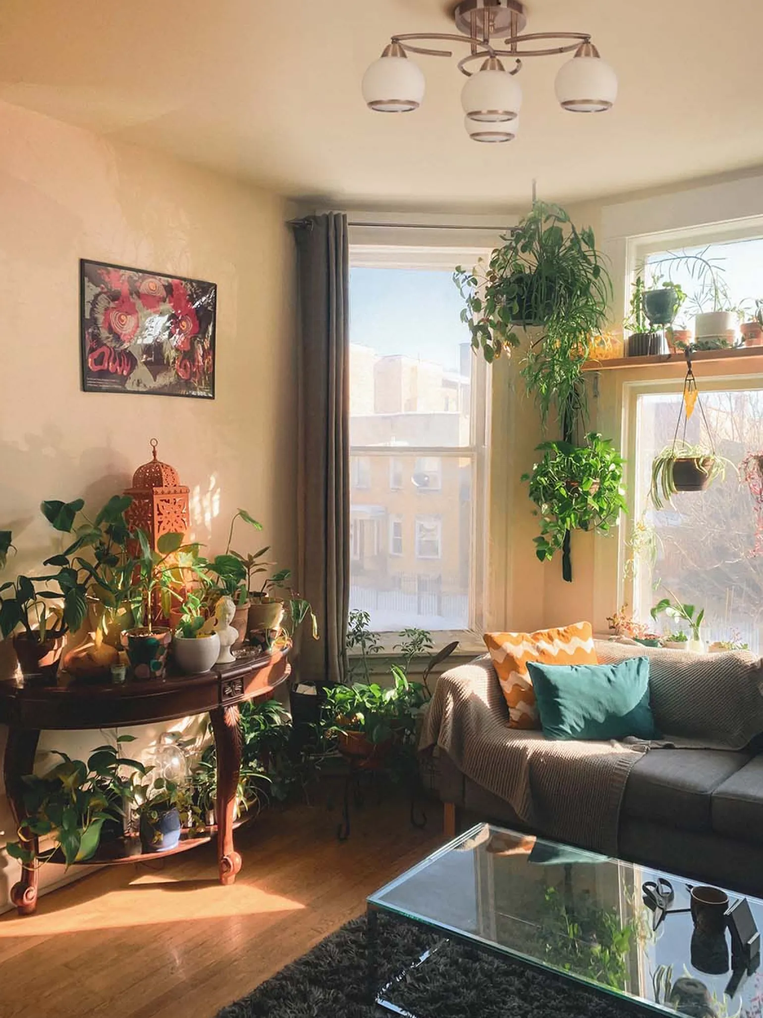 Sklep Kaja Elegancka, ponadczasowa lampa K-JSL-6084/4 AB LARA | Kaja Oświetlenie