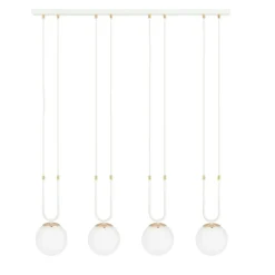 Cheap Elegancka, prosta lampa wisząca nad stół 1115/4 GLAM | Kaja Żyrandole Nowoczesne