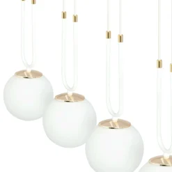 Cheap Elegancka, prosta lampa wisząca nad stół 1115/4 GLAM | Kaja Żyrandole Nowoczesne