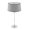 Sklep Kaja Elegancka, srebrna lampka stołowa JUP 1608 EGIDA | Kaja Oświetlenie