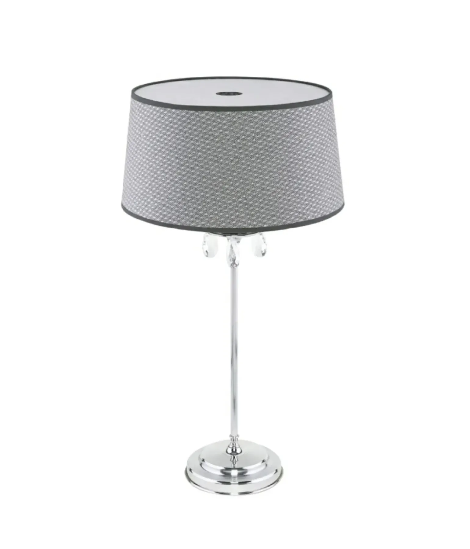 Sklep Kaja Elegancka, srebrna lampka stołowa JUP 1608 EGIDA | Kaja Oświetlenie