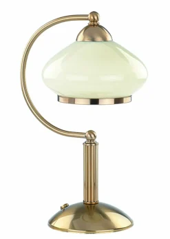 Sklep Kaja Elegancka, złota lampka stołowa do biura AL 4321 ASTORIA | Kaja