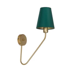 Sklep Kaja Elegancki kinkiet ścienny w zielonym kolorze MLP4906 z serii VICTORIA | Kaja Ośw