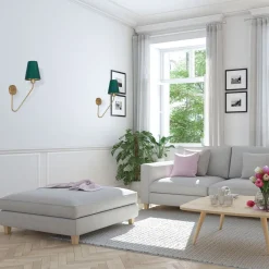 Sklep Kaja Elegancki kinkiet ścienny w zielonym kolorze MLP4906 z serii VICTORIA | Kaja Ośw