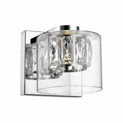 Sklep Kaja Elegancki kinkiet do sypialni W0389-01A-B5AC GEM| Kaja Oświetlenie