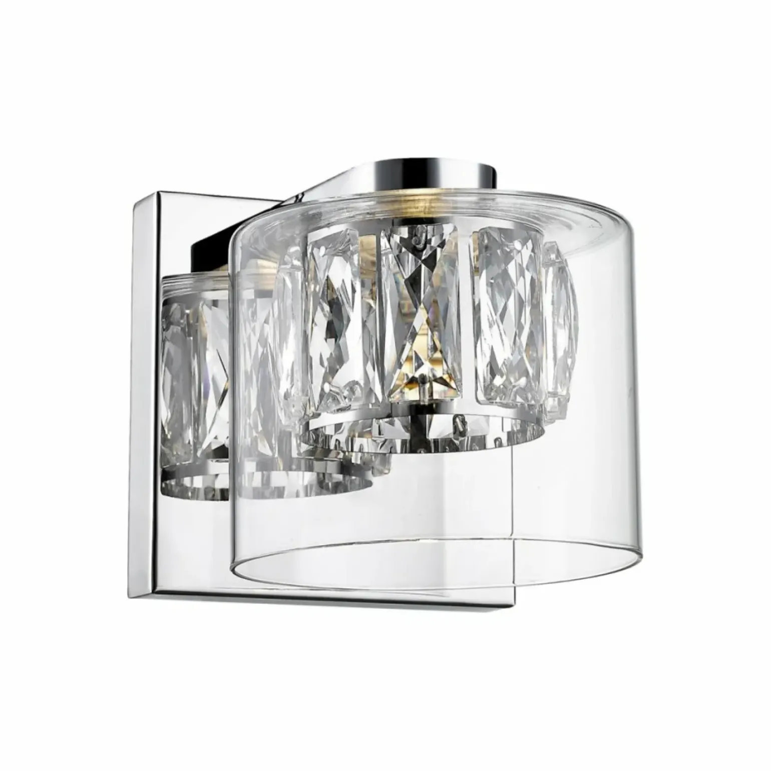 Sklep Kaja Elegancki kinkiet do sypialni W0389-01A-B5AC GEM| Kaja Oświetlenie