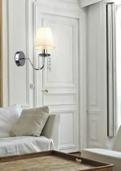 Sklep Kaja Elegancki kinkiet z kryształkami 21-58706 RUTI | Kaja Oświetlenie