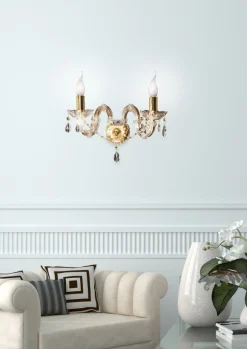 Sklep Kaja Elegancki kinkiet z kryształkami 22-94592 MARIA TERESA | Kaja