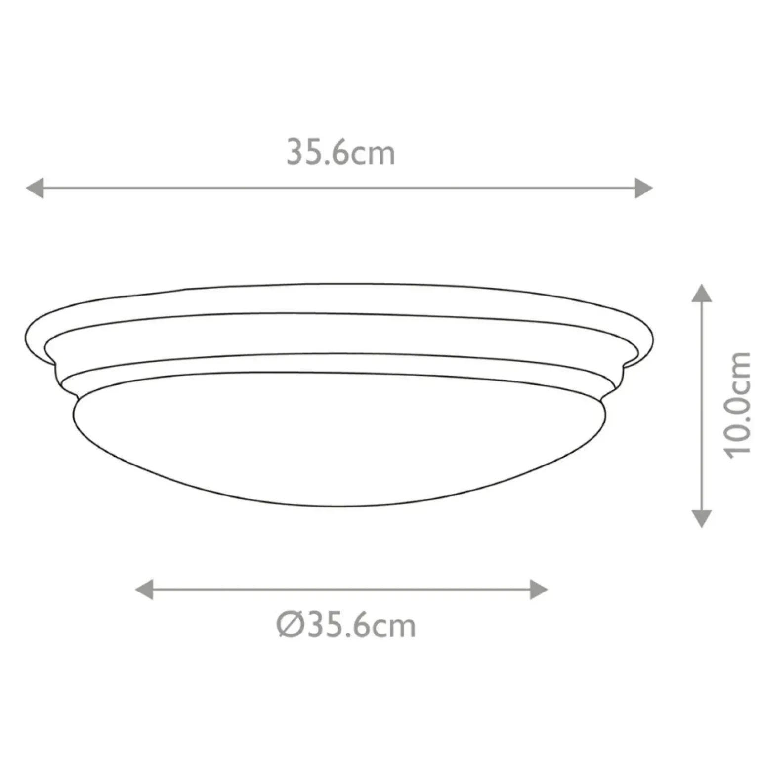 Sklep Kaja Elegancki plafon, kolor mosiądz BATH-BROMPTON-F-PB z serii BROMPTON