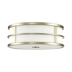 Sklep Kaja Elegancki plafon ze złotą oprawą FE-FUSION-F-PNBR z serii FUSION