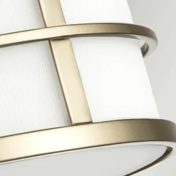 Sklep Kaja Elegancki plafon ze złotą oprawą FE-FUSION-F-PNBR z serii FUSION