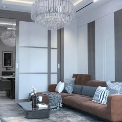 Discount Elegancki, żyrandol do salonu K-8179 | Kaja Oświetlenie Żyrandole Nowoczesne