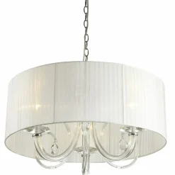 Discount Elegancki żyrandol z abażurem MA05101C-003 MULBER | Kaja Oświetlenie Żyrandole Nowoczesne