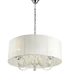 Discount Elegancki żyrandol z abażurem MA05101C-003 MULBER | Kaja Oświetlenie Żyrandole Nowoczesne