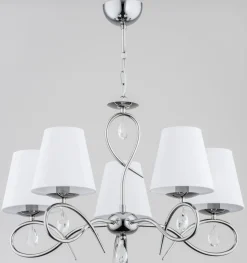 Sklep Kaja Elegancki żyrandol zdobiony kryształkami AL 28205 | Kaja