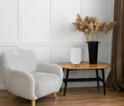 Sklep Kaja Estetyczna lampa stołowa, złota TB-28798-1-GD-WH z serii OLMETO