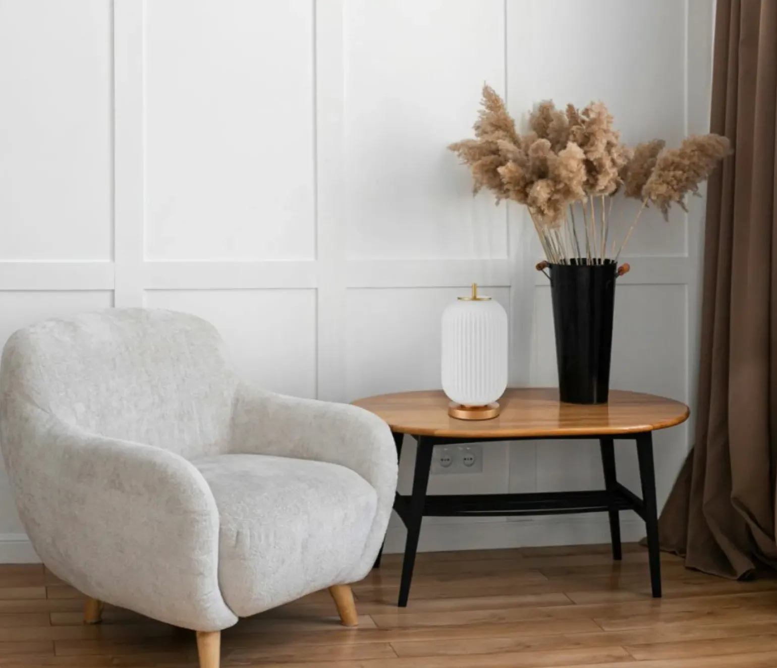 Sklep Kaja Estetyczna lampa stołowa, złota TB-28798-1-GD-WH z serii OLMETO