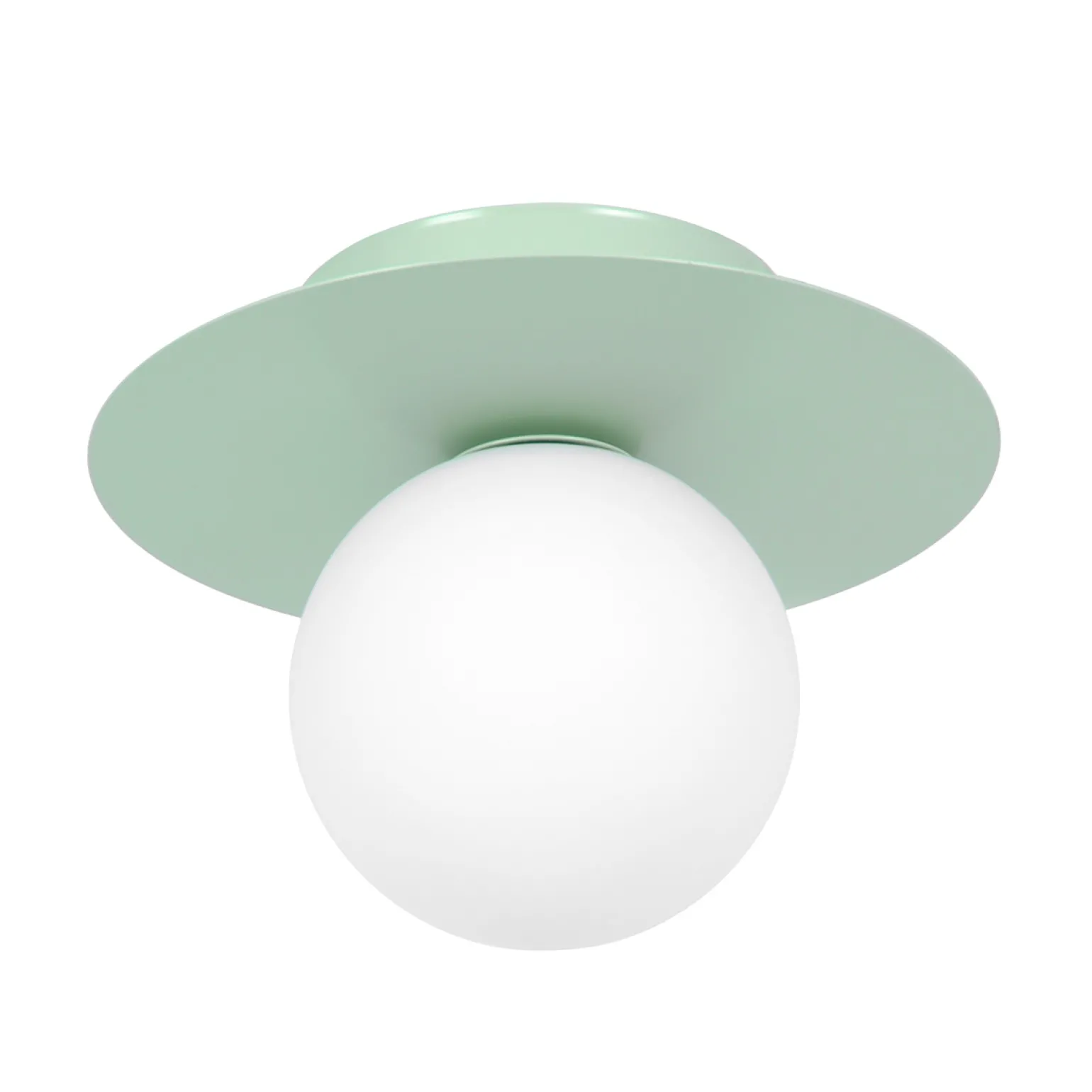 Sklep Kaja Estetyczna lampa sufitowa w kolorze szałwii K-5452 z serii ROBIN