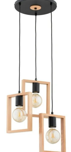Store Estetyczna lampa wisząca na trzy żarówki AL 62465 z serii REZON | Kaja Oświetlen Żyrandole Nowoczesne