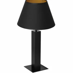 Sklep Kaja Estetyczna lampka stołowa, czarno-złota LX 3612 z serii TABLE LAMPS