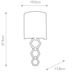 Sklep Kaja Estetyczny kinkiet ścienny z abażurem CLARK-SMALL-AB z serii CLARK
