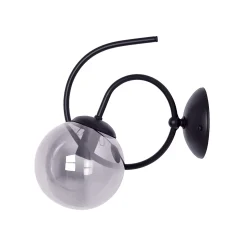 Sklep Kaja Estetyczny kinkiet ścienny z grafitowym kloszem K-5118 z serii RUBI