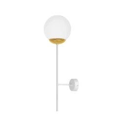 Sklep Kaja Estetyczny kinkiet ścienny z białym kloszem K-5316 z serii ELMO