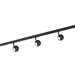 Sklep Kaja 1-fazowy szynoprzewód 1m z lampami 920321-3-BL-SET MARVI TR BLAKE