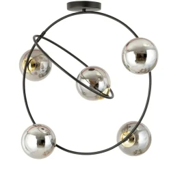 Best Sale Geometryczna, efektowna lampa sufitowa 1292/5 z serii STARDOM | Kaja Żyrandole Nowoczesne